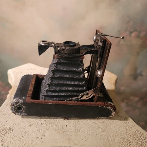 Kodak No. 2 Folding Autographic Brownie Camera Vintage For Display Non-working - Picture 11 of 12